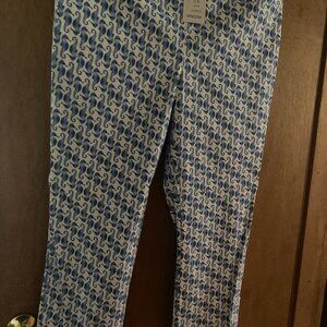 CHICO'S SIZE 0.5 AMPARO BLUE CROP